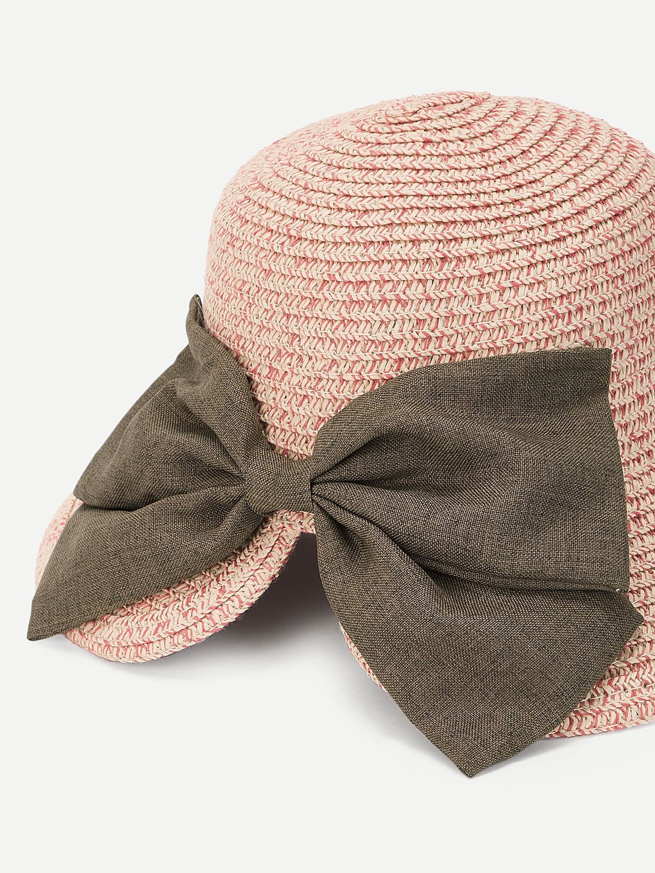 girls bow decor cloche hat
