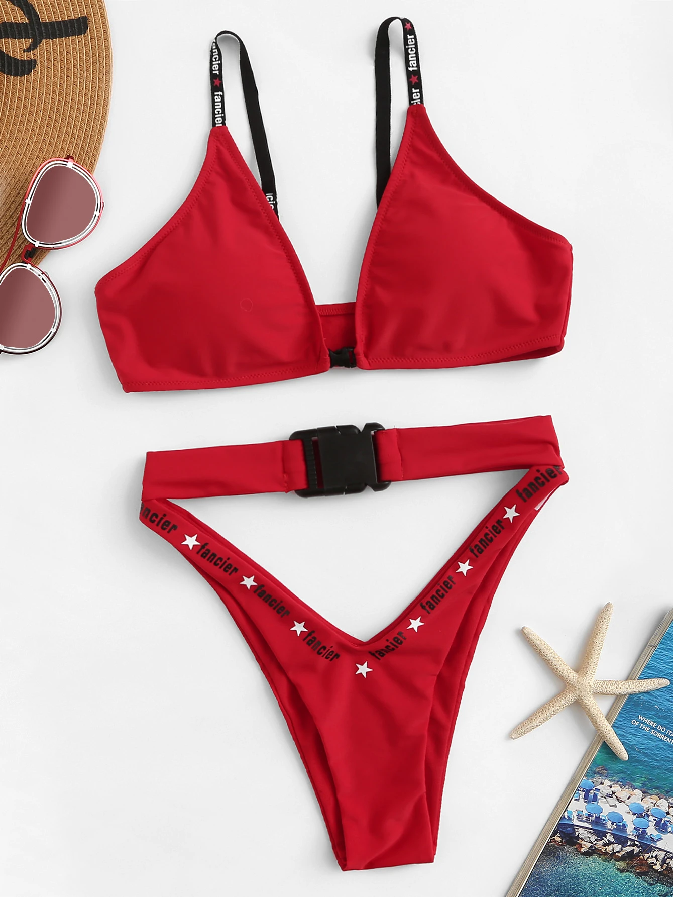 Mujer Bañadores Bikini De Traje De Baño Con Abertura De Cint Mujer Bañadores Bikini De Traje De Baño Con Abertura De Cint