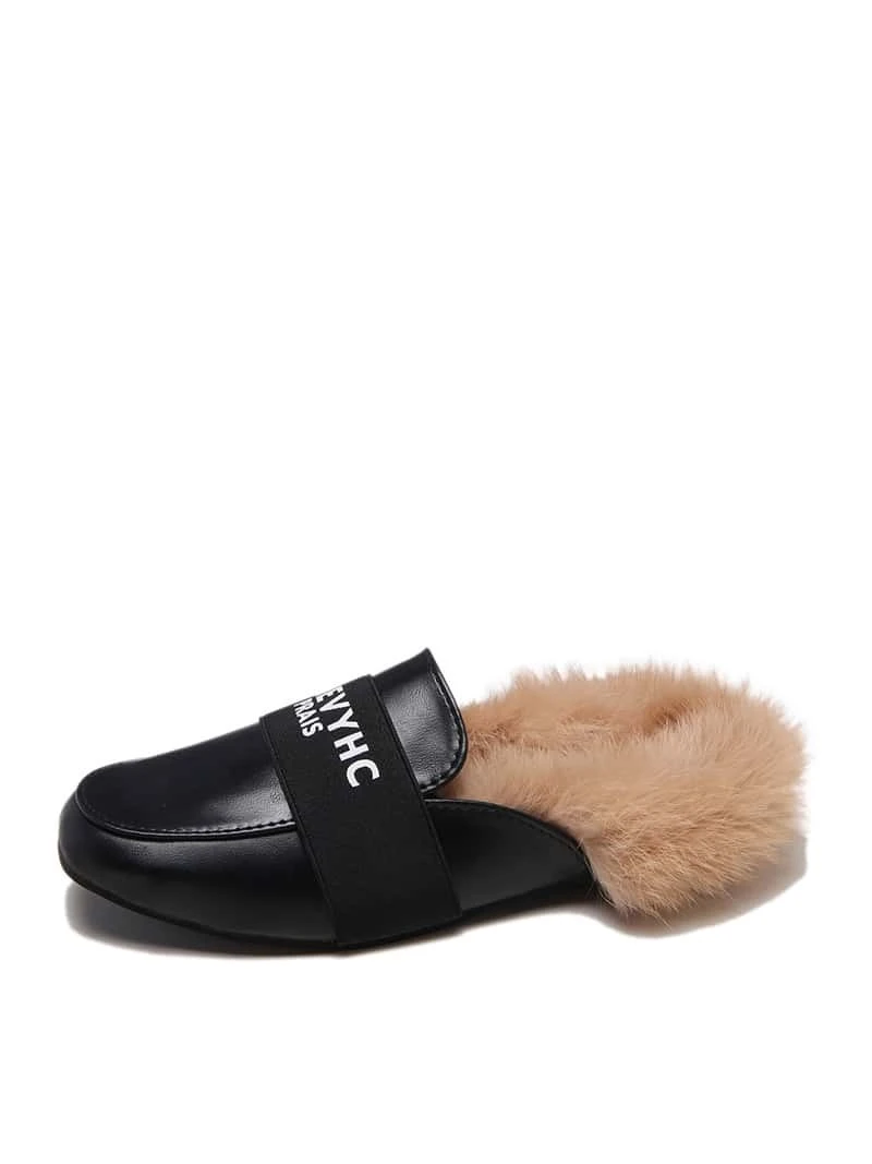 mules with fur lining