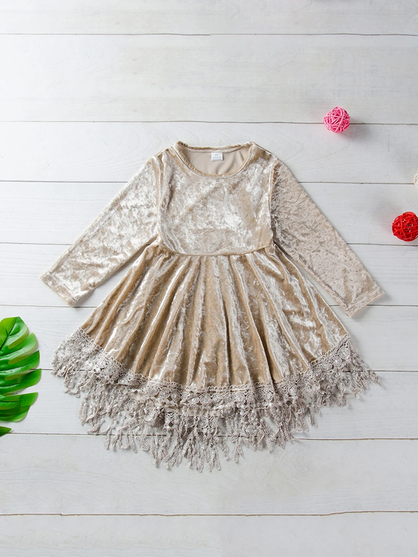 girls fringe dress