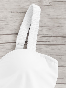 Avec De Maillot Et Élastique Bain Bretelle Une Armature Pièce wTkuPXiZO