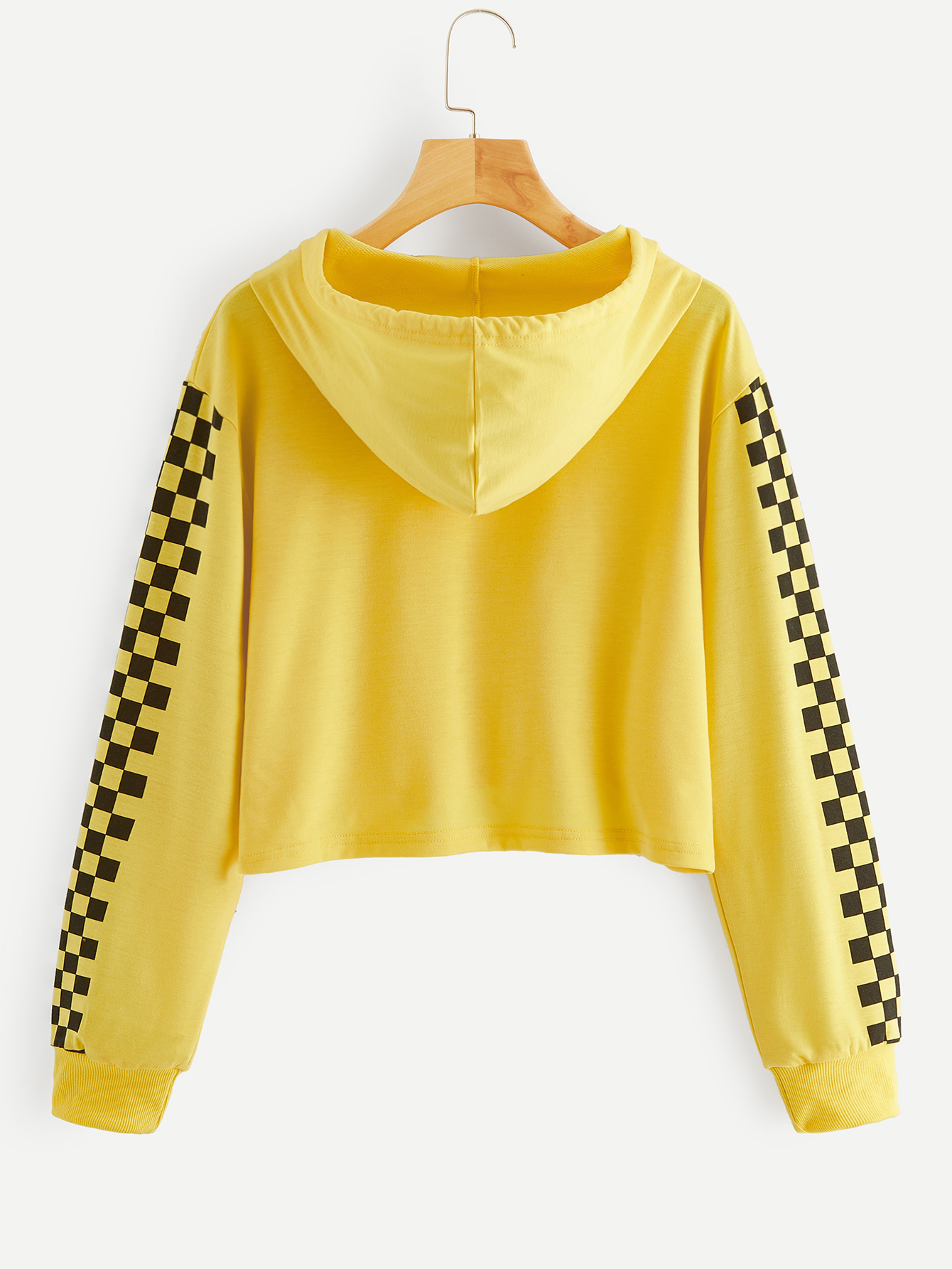 Pineapple patch crop hoodie Outlet