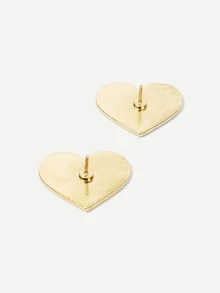 Hand Decor Heart Brooch Set 2pcs