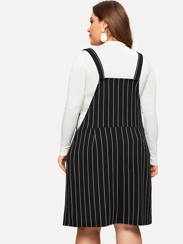 overall dress shein