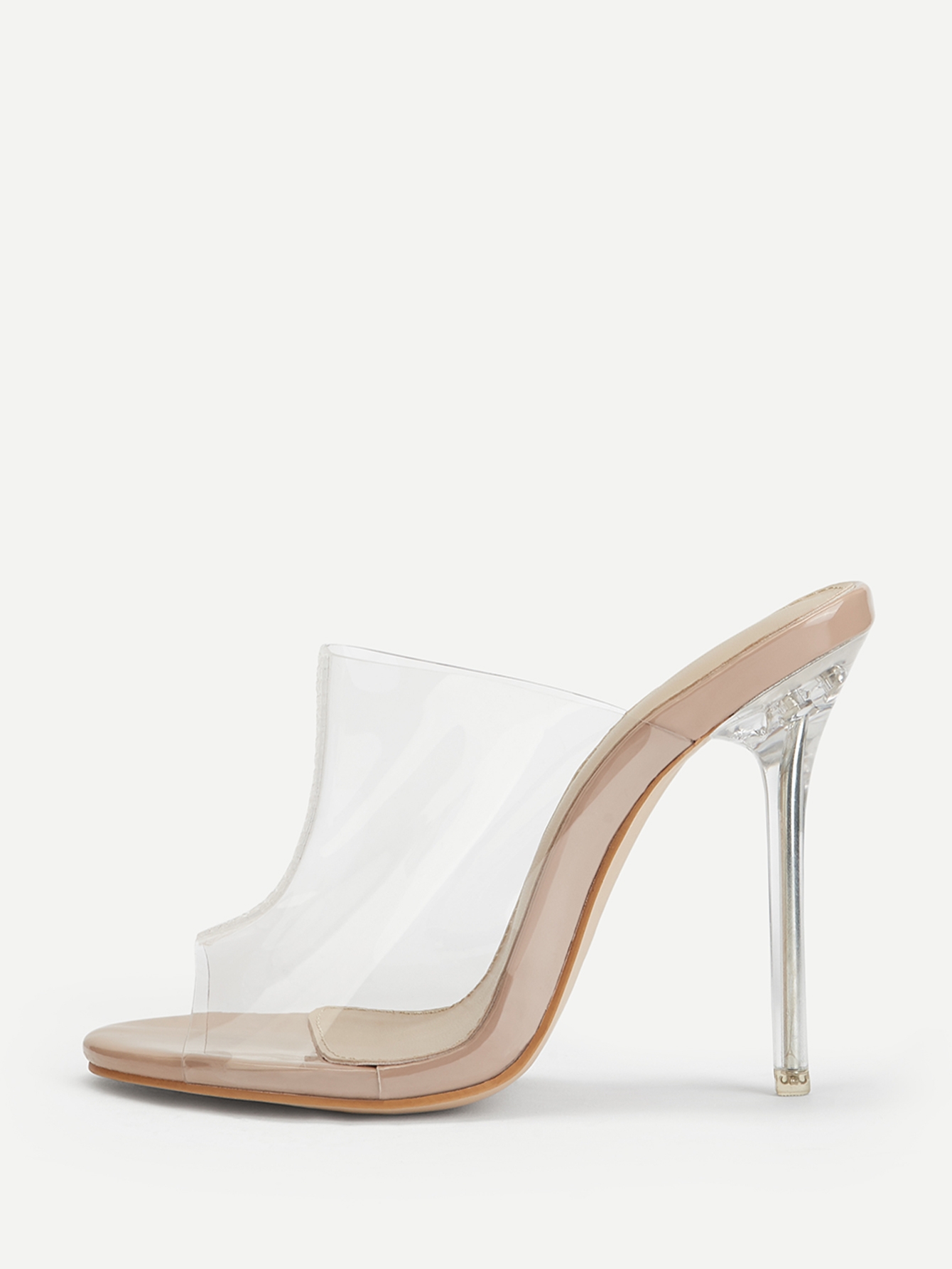 transparent heels shein
