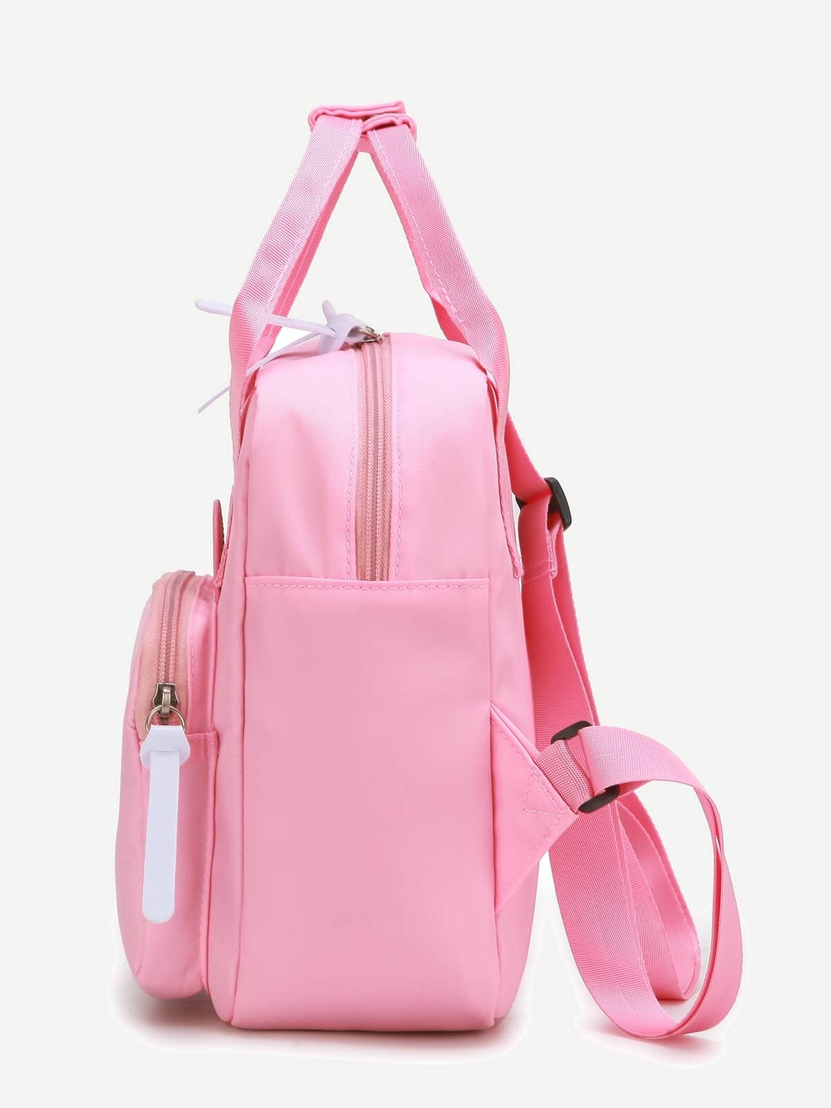 bags backpacks backpacks preppy nylon pink convertible animal