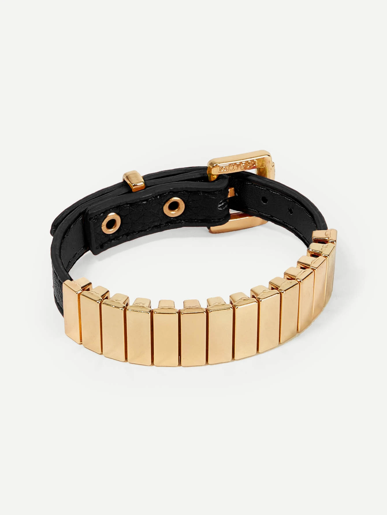 Buckle Design Bracelet 1pc - Multicolor - View 1