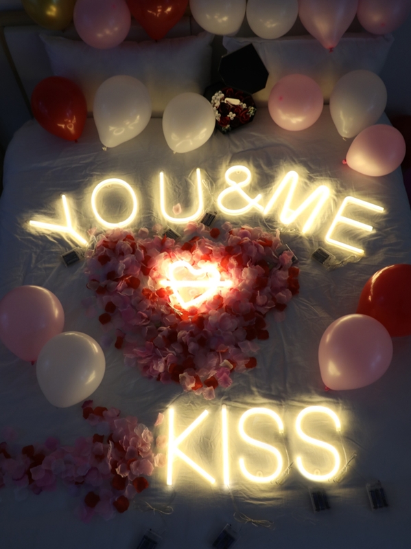 Alphabet Design LED Light 1pc SHEIN USA