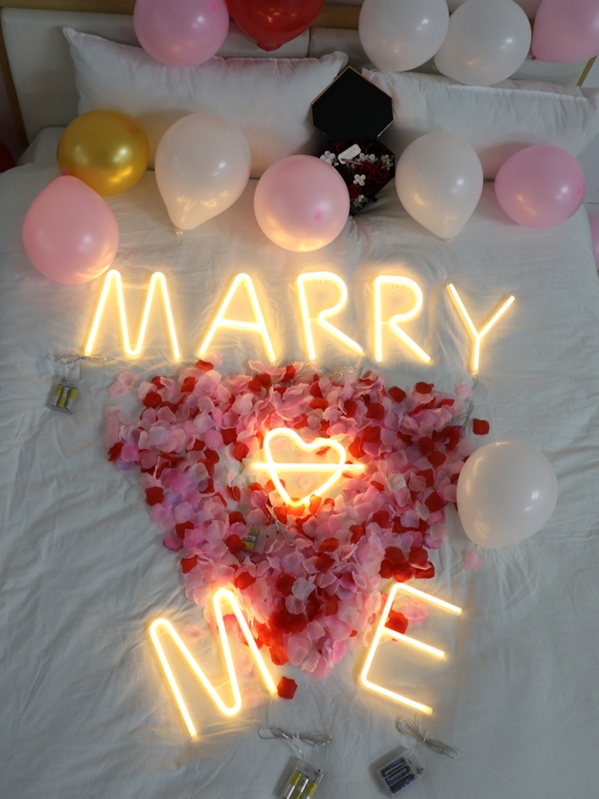 Alphabet Design LED Light 1pc SHEIN USA