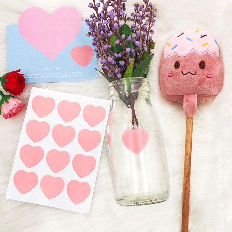 

Heart Shaped Decal 12sheets