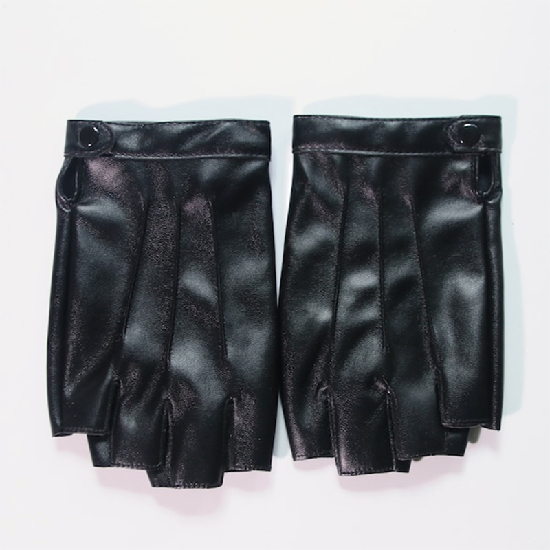 

Guys Half Finger Gloves, Black
