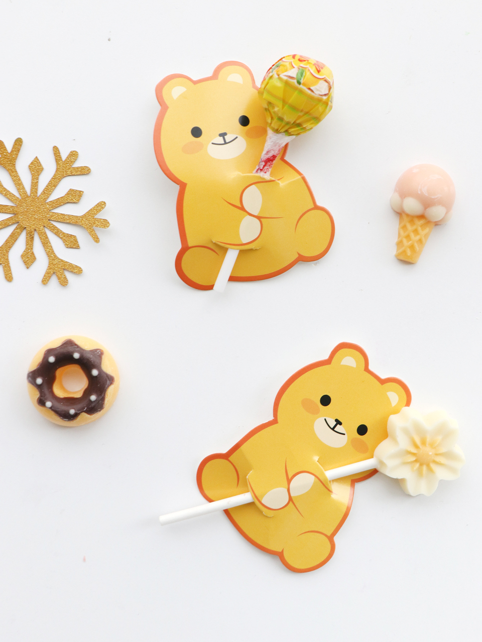 50pcs Lollipop Paper Cards, Cute Cartoon Animals Lollipop Paper Holders, Wedding Anniversary Party Supplies, Birthday Party Supplies, Summer Holiday Party Favors, Theme Party Decorations
