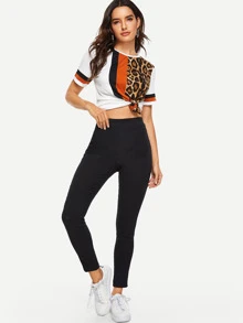 SHEIN Frenchy Jeggings ajustados de cintura alta