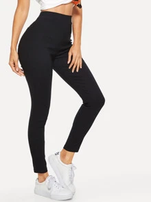 SHEIN Frenchy Jeggings ajustados de cintura alta
