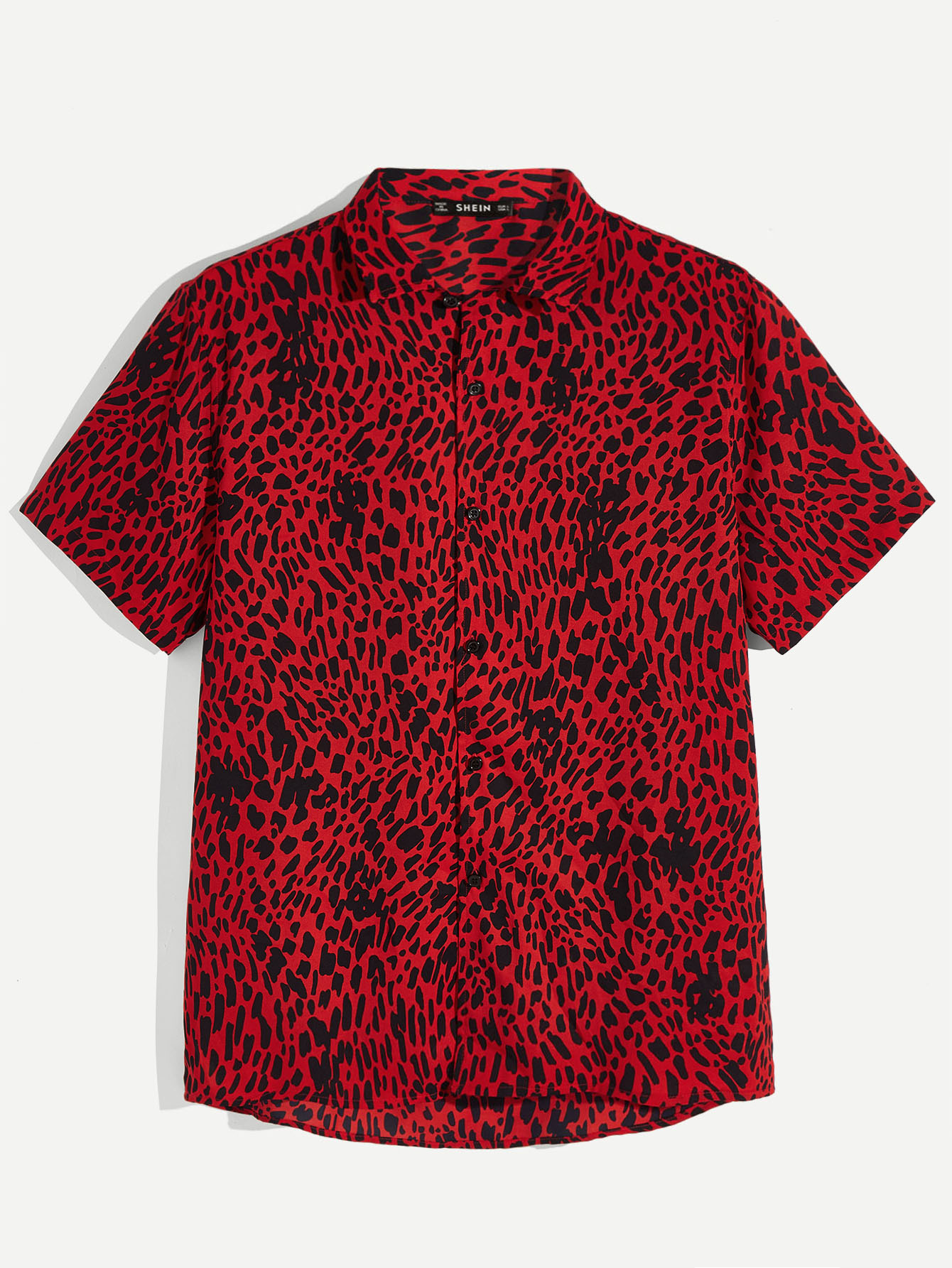 camisas de leopardo hombre