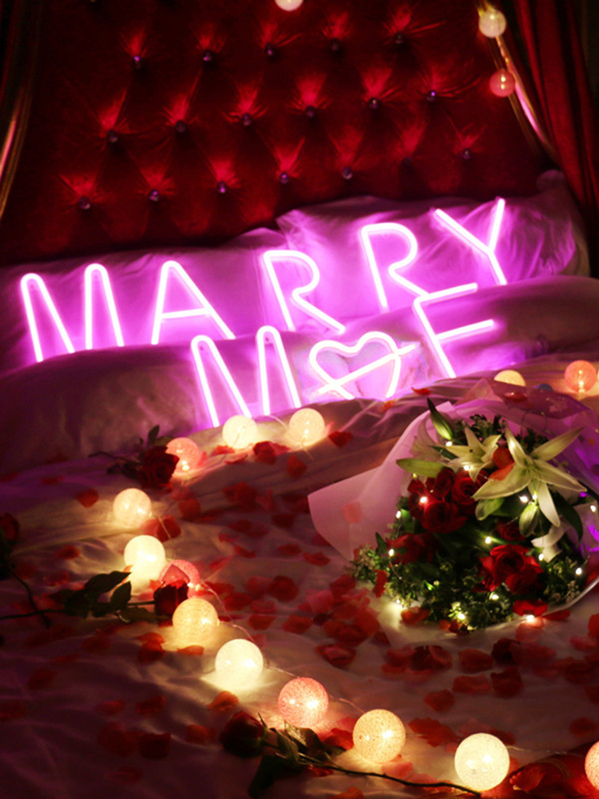 Alphabet Design LED Light 1pc SHEIN USA