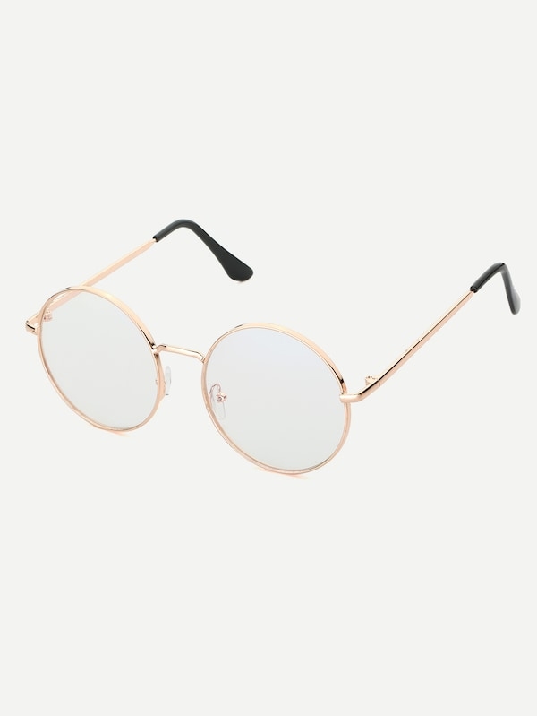 men metal frame glasses