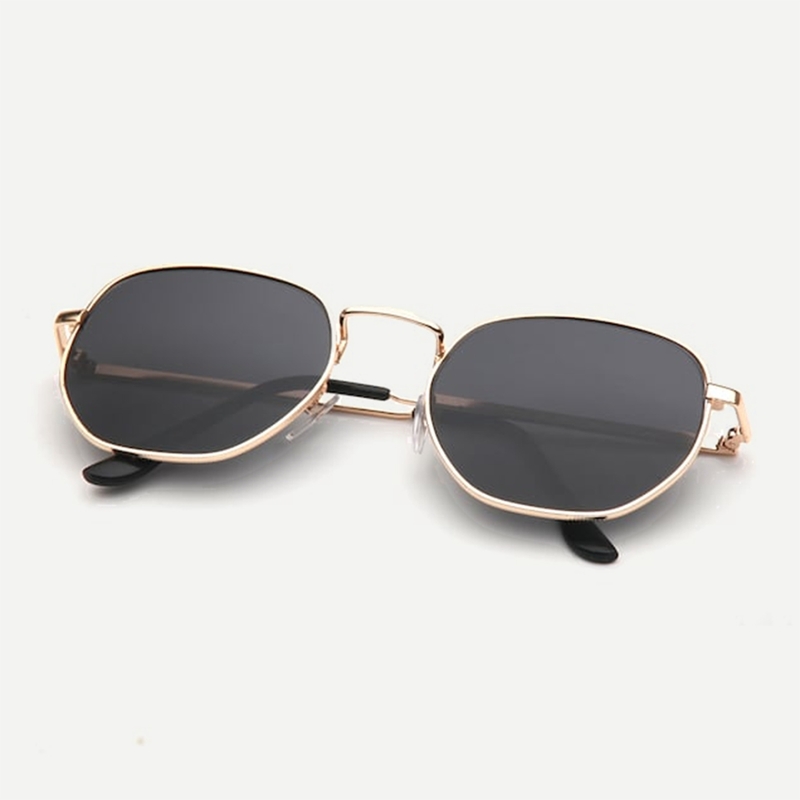 

Guys Metal Frame Sunglasses, Black