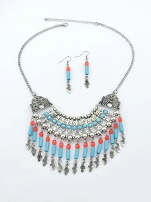 Set abalorios plateado -plata - Multicolor - Ver 2