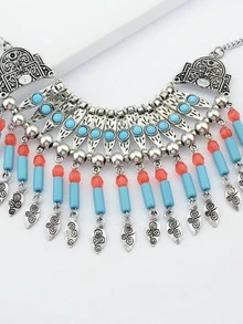 Set abalorios plateado -plata - Multicolor - Ver 4