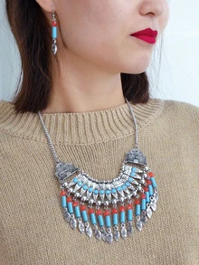 Set abalorios plateado -plata - Multicolor - Ver 5