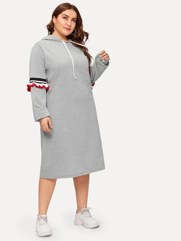 hoodie dress shein