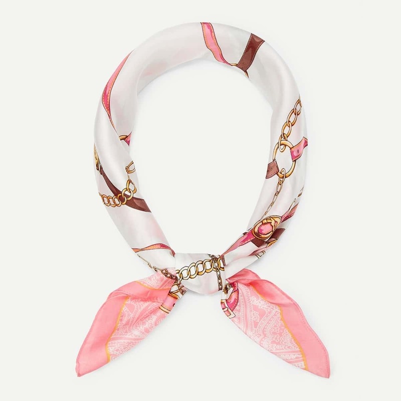 

Chain Print Bandana, Multicolor