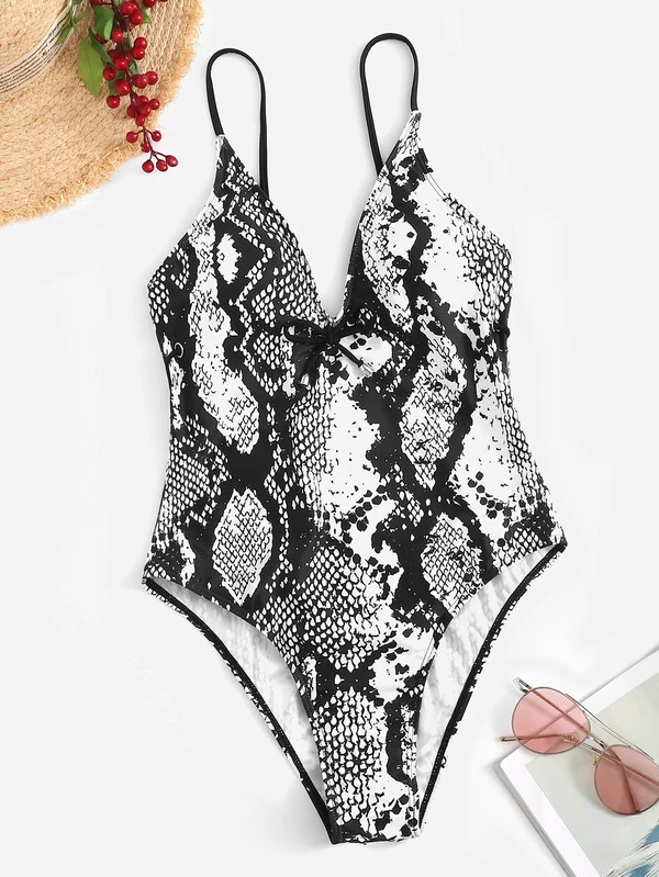 maillot de bain python