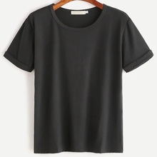 Plus Roll Up Sleeve Tee