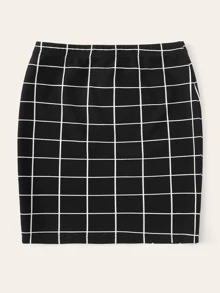 SHEIN تنورة بدي كون شبكي