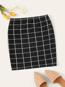 SHEIN تنورة بدي كون شبكي