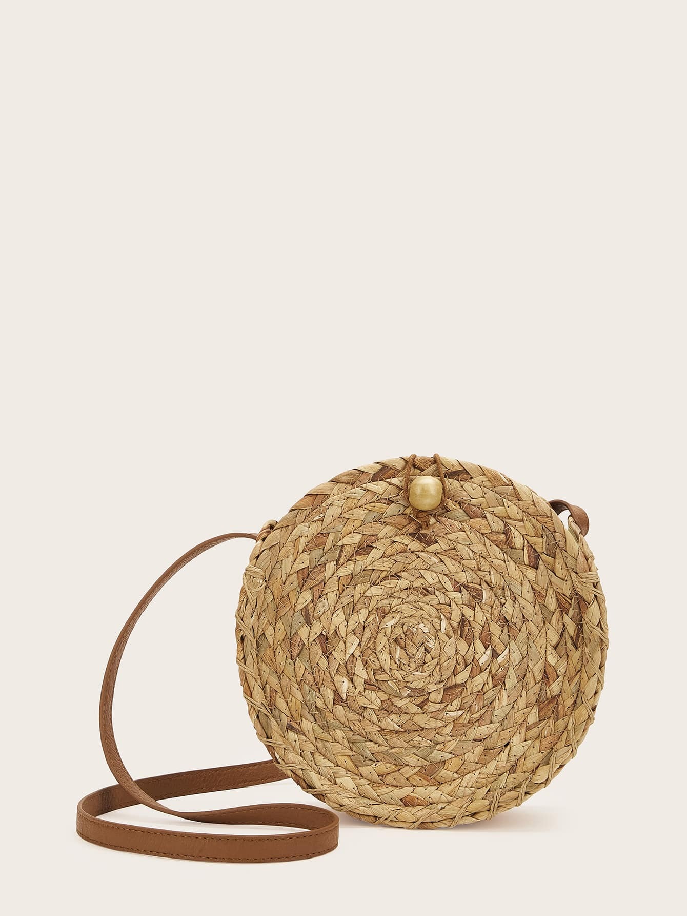 Round Straw Crossbody Bag Paul Smith