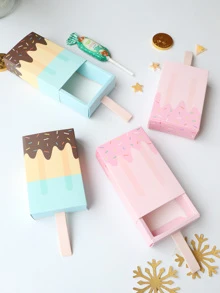 Ice Cream Candy Box 10pcs Wedding Party Gift Bags - Multicolor - View 4