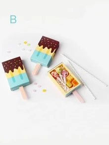 Ice Cream Candy Box 10pcs Wedding Party Gift Bags - Multicolor - View 6