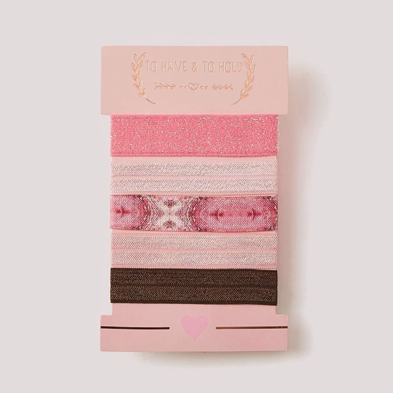 

Knot Hair Tie 5pack, Multicolor