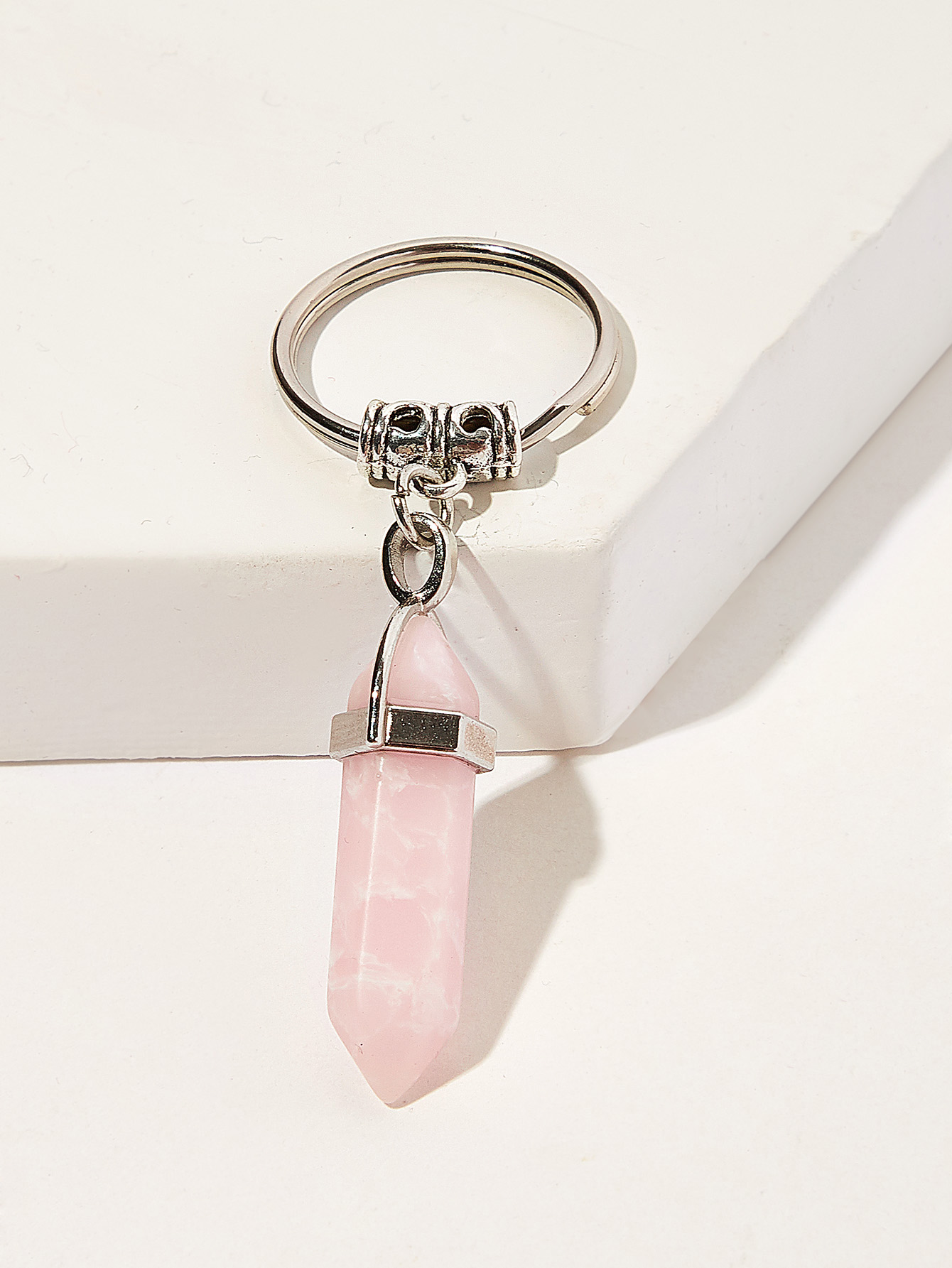 Crystalline Pendant Keychain SHEIN UK