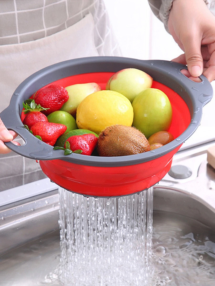 Two Tone Drain Basket 1pc - Multicolor - View 1