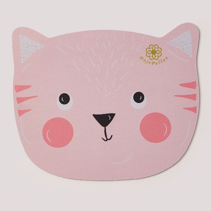 

Cartoon Cat Shaped Mouse Pad