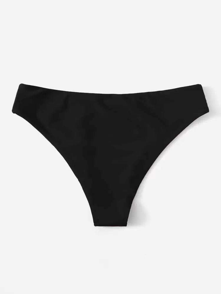 Summer Beach Solid Swimming Panty