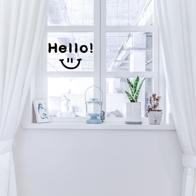 

Letter Print Wall Sticker