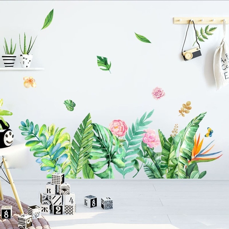 

Leaf & Butterfly Wall Sticker