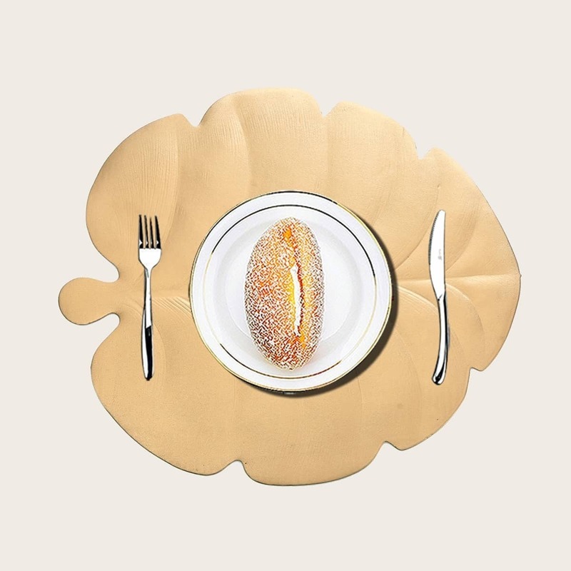 

Tropical Leaf Shaped Placemat 1pc