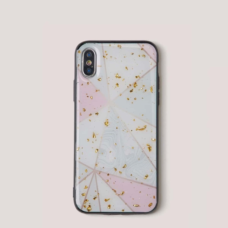 

Marble Pattern Print iPhone Case