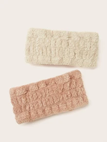 Diadema de baño con diseño de lazo 1 pieza - Multicolor - Ver 4