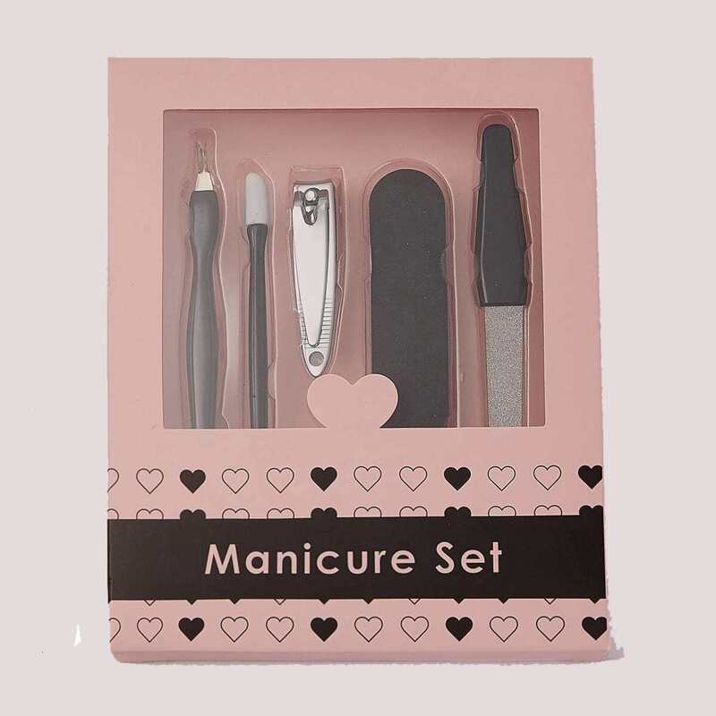 

Nail Clipper Set 5pcs, Black