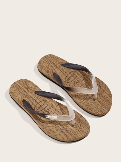 clear strap flip flops