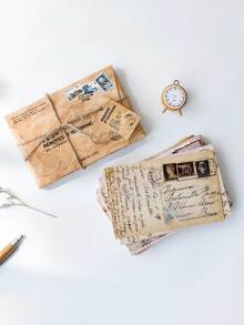 Vintage Postcard 30sheets - Multicolor - View 1