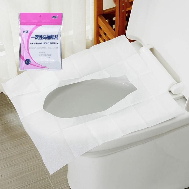 

Disposable Toilet Seat Cover 10pcs, White