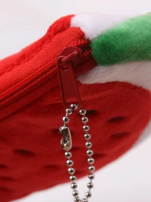 Watermelon Shaped Pencil Case 1pc - Multicolor - View 2