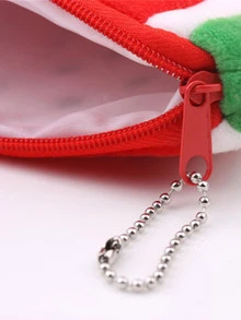 Watermelon Shaped Pencil Case 1pc - Multicolor - View 4